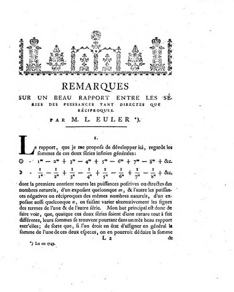 Histoire de l'Academie royale des sciences et des belles-lettres de Berlin