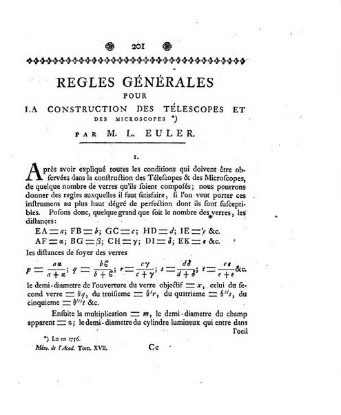 Histoire de l'Academie royale des sciences et des belles-lettres de Berlin