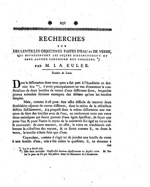 Histoire de l'Academie royale des sciences et des belles-lettres de Berlin