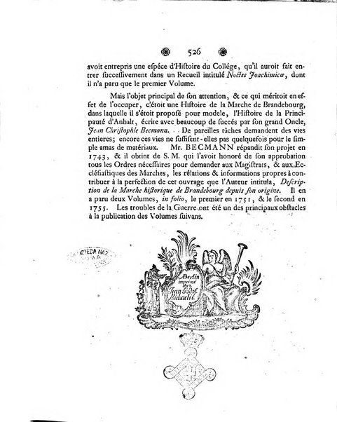 Histoire de l'Academie royale des sciences et des belles-lettres de Berlin