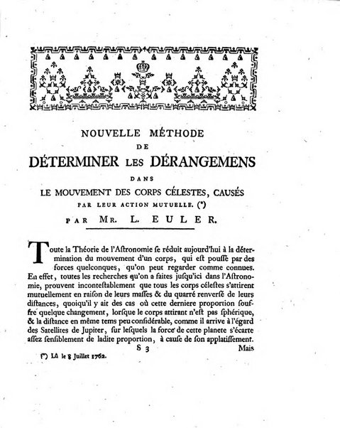 Histoire de l'Academie royale des sciences et des belles-lettres de Berlin