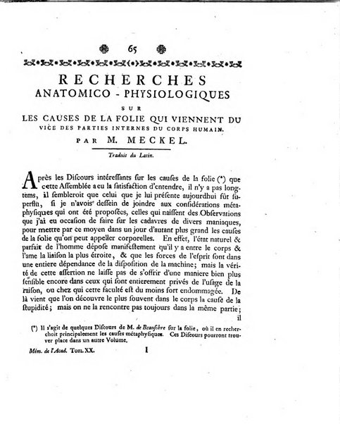 Histoire de l'Academie royale des sciences et des belles-lettres de Berlin