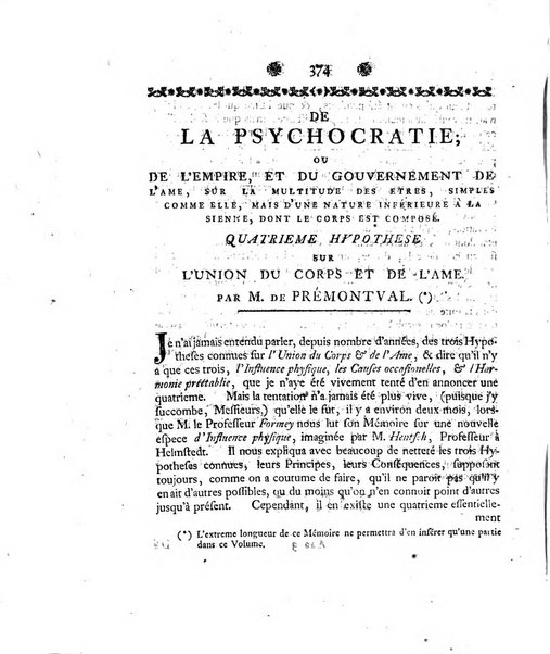 Histoire de l'Academie royale des sciences et des belles-lettres de Berlin