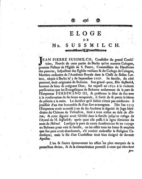 Histoire de l'Academie royale des sciences et des belles-lettres de Berlin