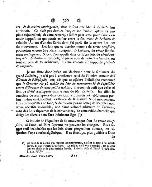 Histoire de l'Academie royale des sciences et des belles-lettres de Berlin