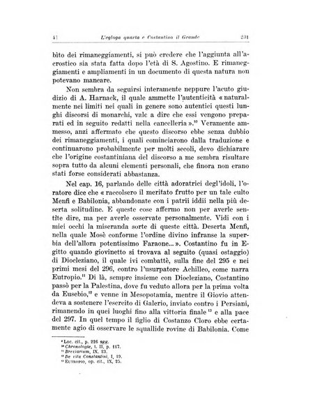 Historia studi storici per l'antichita classica