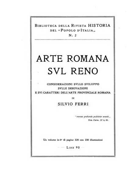 Historia studi storici per l'antichita classica