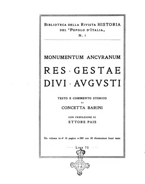 Historia studi storici per l'antichita classica