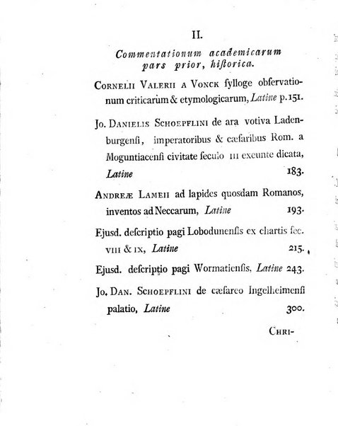 Historia et commentationes Academiae electoralis scientiarum et elegantiorum literarum Theodoro-Palatinae