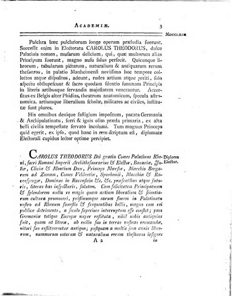 Historia et commentationes Academiae electoralis scientiarum et elegantiorum literarum Theodoro-Palatinae