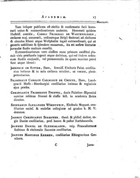 Historia et commentationes Academiae electoralis scientiarum et elegantiorum literarum Theodoro-Palatinae