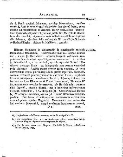 Historia et commentationes Academiae electoralis scientiarum et elegantiorum literarum Theodoro-Palatinae