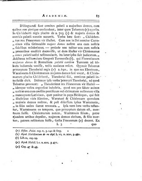 Historia et commentationes Academiae electoralis scientiarum et elegantiorum literarum Theodoro-Palatinae