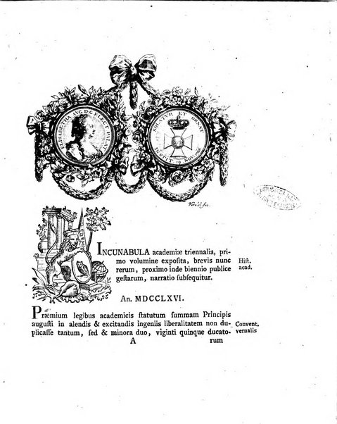 Historia et commentationes Academiae electoralis scientiarum et elegantiorum literarum Theodoro-Palatinae