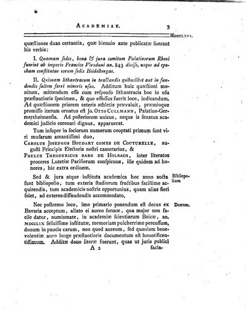 Historia et commentationes Academiae electoralis scientiarum et elegantiorum literarum Theodoro-Palatinae