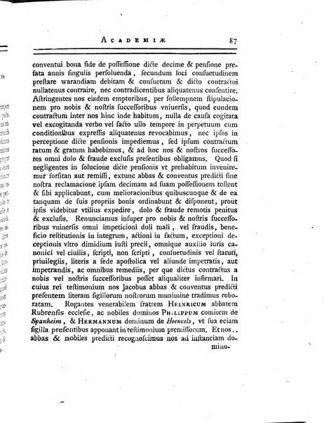 Historia et commentationes Academiae electoralis scientiarum et elegantiorum literarum Theodoro-Palatinae