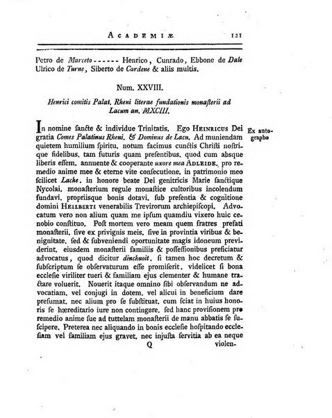 Historia et commentationes Academiae electoralis scientiarum et elegantiorum literarum Theodoro-Palatinae