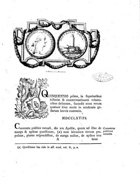 Historia et commentationes Academiae electoralis scientiarum et elegantiorum literarum Theodoro-Palatinae