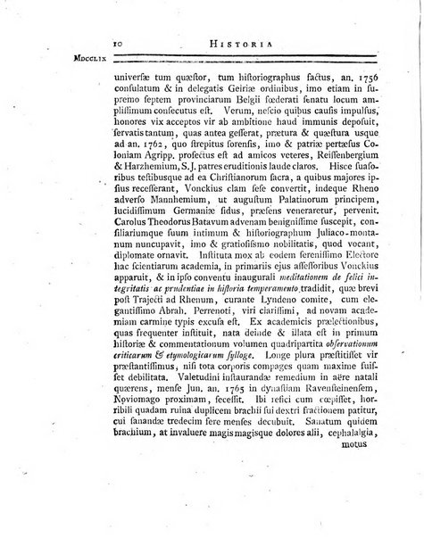 Historia et commentationes Academiae electoralis scientiarum et elegantiorum literarum Theodoro-Palatinae