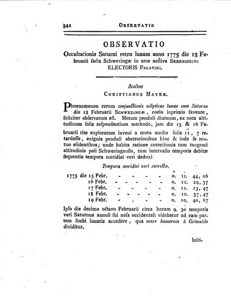 Historia et commentationes Academiae electoralis scientiarum et elegantiorum literarum Theodoro-Palatinae