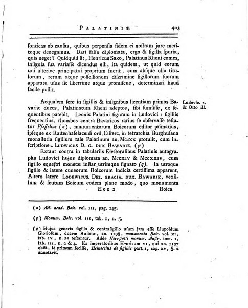 Historia et commentationes Academiae electoralis scientiarum et elegantiorum literarum Theodoro-Palatinae