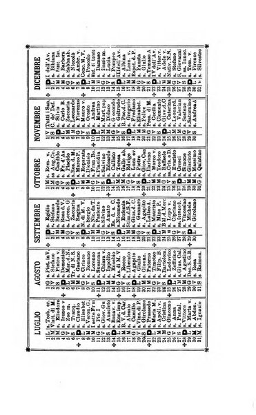 L'illustratore fiorentino calendario per l'anno ...