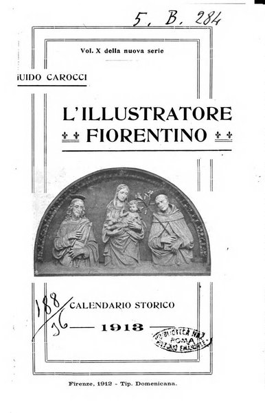 L'illustratore fiorentino calendario per l'anno ...