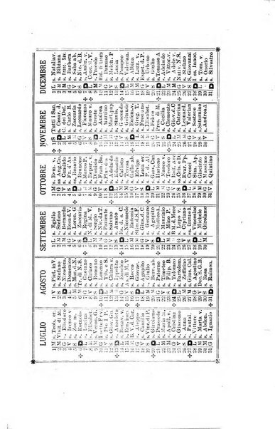 L'illustratore fiorentino calendario per l'anno ...