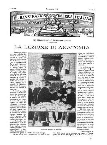 L'illustrazione medica italiana medicina, biologia, psicologia, patologia nell'arte...