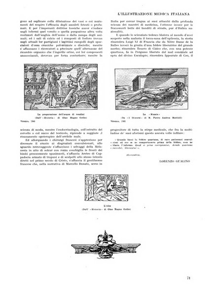 L'illustrazione medica italiana medicina, biologia, psicologia, patologia nell'arte...