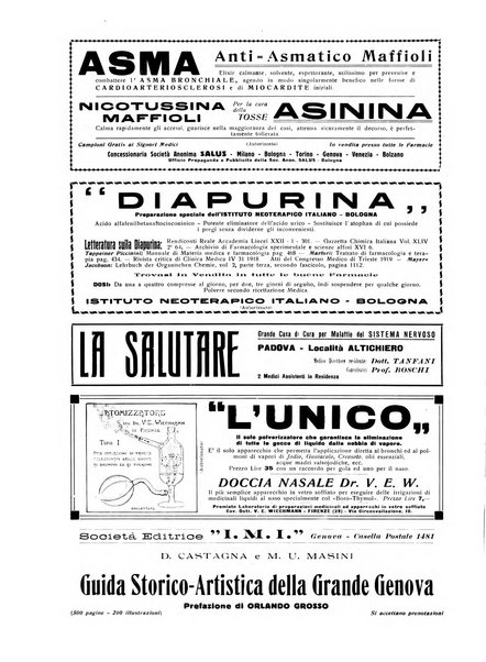 L'illustrazione medica italiana medicina, biologia, psicologia, patologia nell'arte...