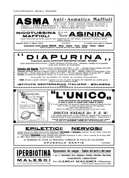 L'illustrazione medica italiana medicina, biologia, psicologia, patologia nell'arte...