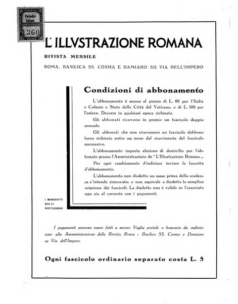 L'illustrazione romana rivista mensile