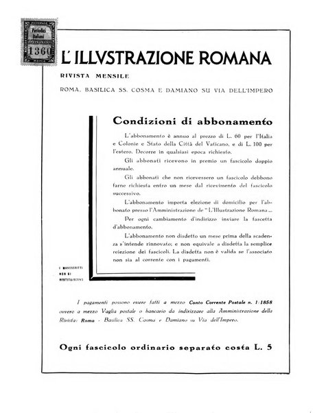 L'illustrazione romana rivista mensile