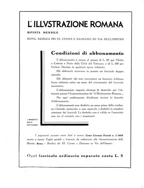 L'illustrazione romana rivista mensile