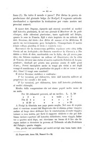 L'imparziale giornale degli interessi scientifici, pratici, morali e professionali della classe medica