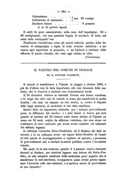 L'imparziale giornale degli interessi scientifici, pratici, morali e professionali della classe medica