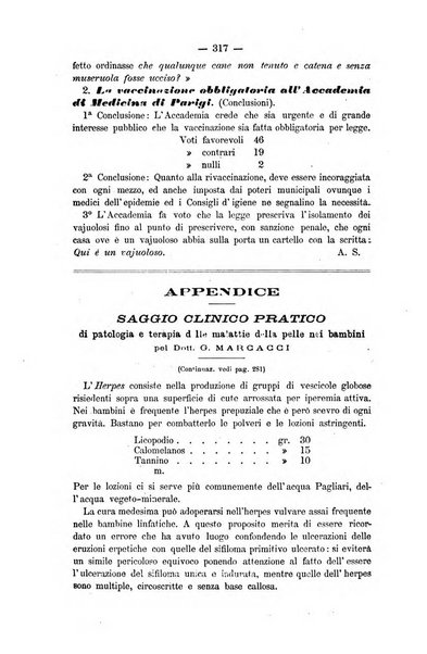 L'imparziale giornale degli interessi scientifici, pratici, morali e professionali della classe medica