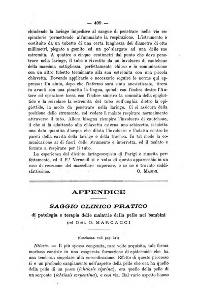 L'imparziale giornale degli interessi scientifici, pratici, morali e professionali della classe medica