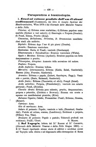 L'imparziale giornale degli interessi scientifici, pratici, morali e professionali della classe medica