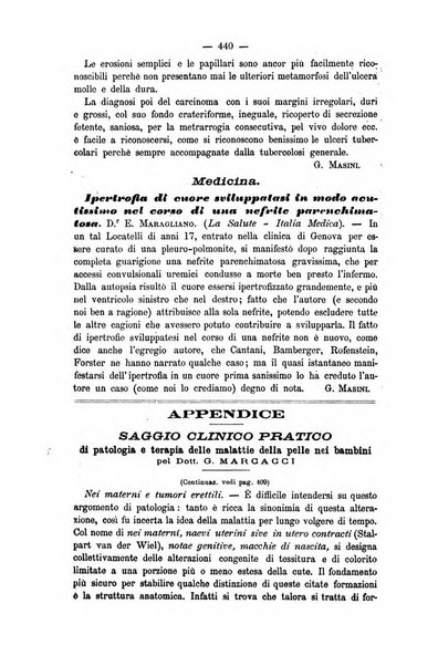 L'imparziale giornale degli interessi scientifici, pratici, morali e professionali della classe medica