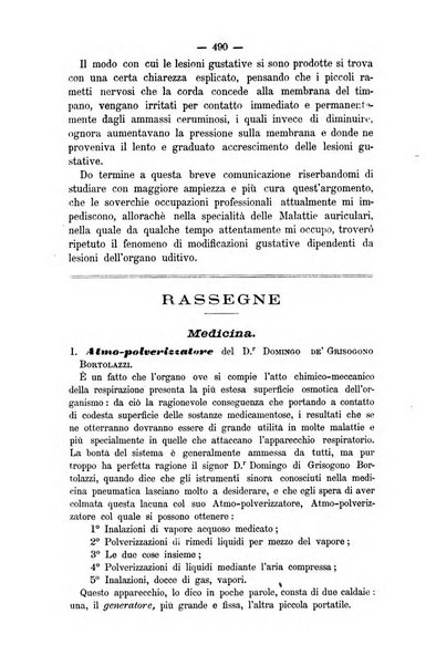 L'imparziale giornale degli interessi scientifici, pratici, morali e professionali della classe medica