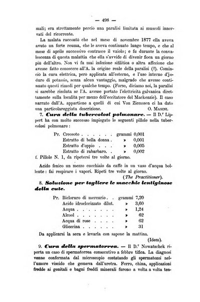 L'imparziale giornale degli interessi scientifici, pratici, morali e professionali della classe medica