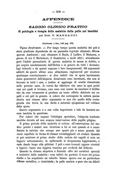 L'imparziale giornale degli interessi scientifici, pratici, morali e professionali della classe medica