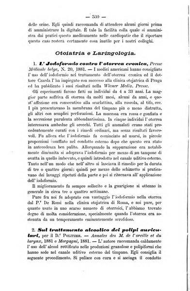 L'imparziale giornale degli interessi scientifici, pratici, morali e professionali della classe medica