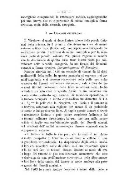 L'imparziale giornale degli interessi scientifici, pratici, morali e professionali della classe medica