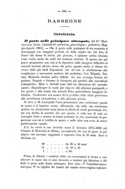 L'imparziale giornale degli interessi scientifici, pratici, morali e professionali della classe medica