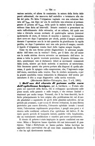 L'imparziale giornale degli interessi scientifici, pratici, morali e professionali della classe medica