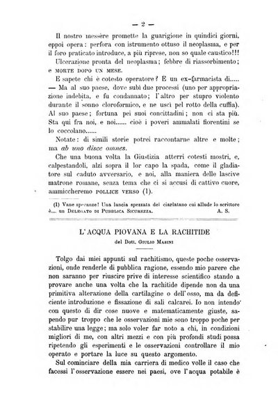 L'imparziale giornale degli interessi scientifici, pratici, morali e professionali della classe medica