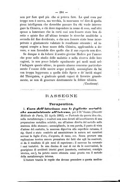 L'imparziale giornale degli interessi scientifici, pratici, morali e professionali della classe medica